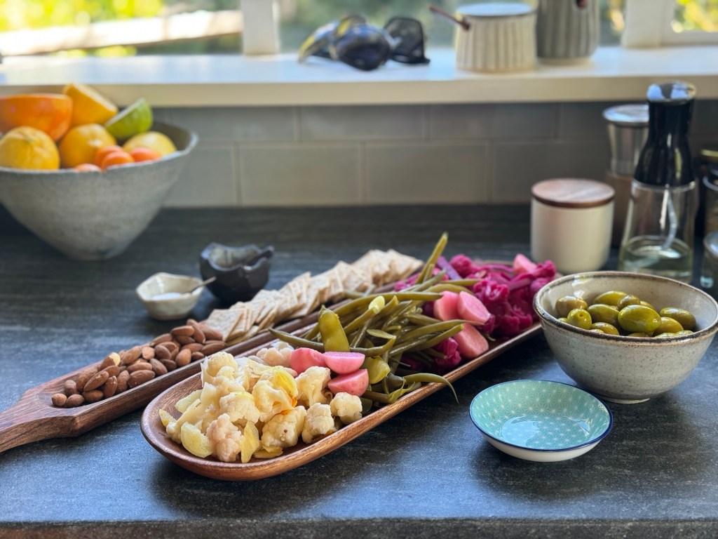 חמוצי כרובית וג׳ינג׳ר