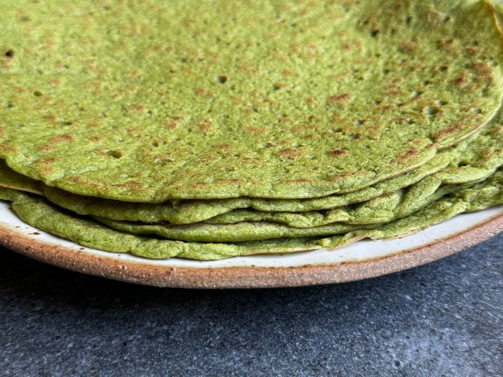 לאפה/ טורטיה מאש&nbsp;ירוקה