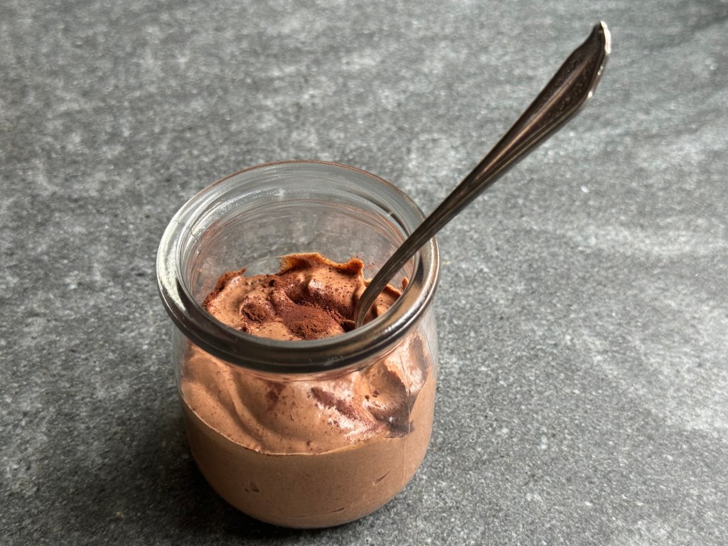 מוס שוקולד מהיר