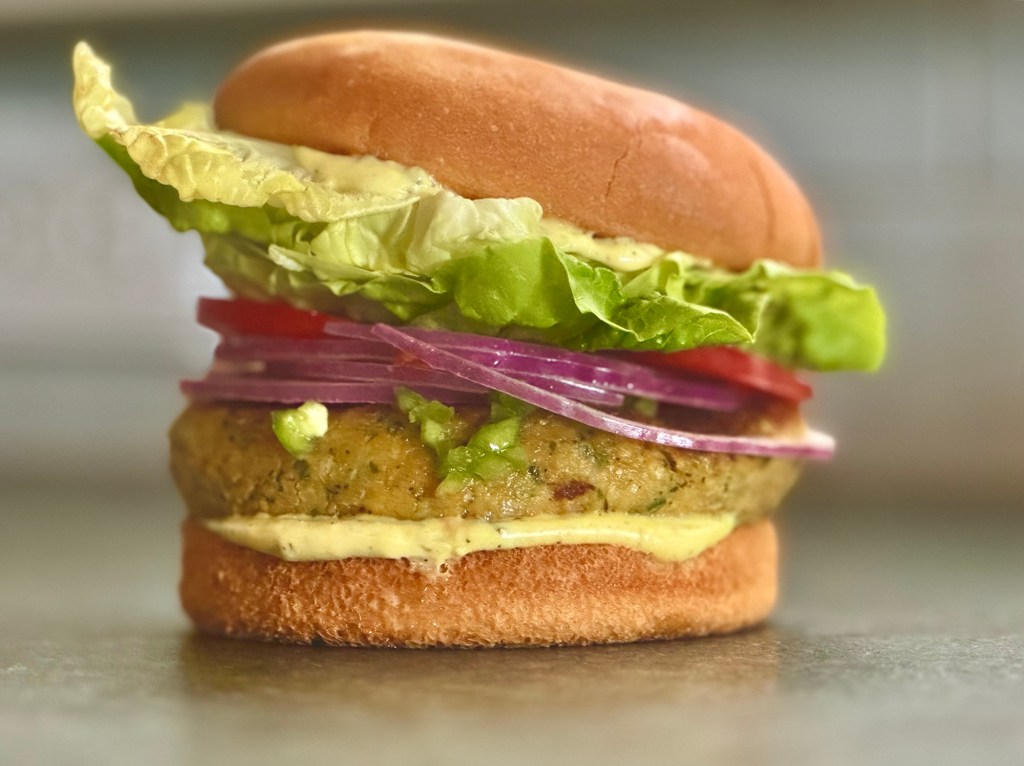 המבורגר גרגרי חומוס