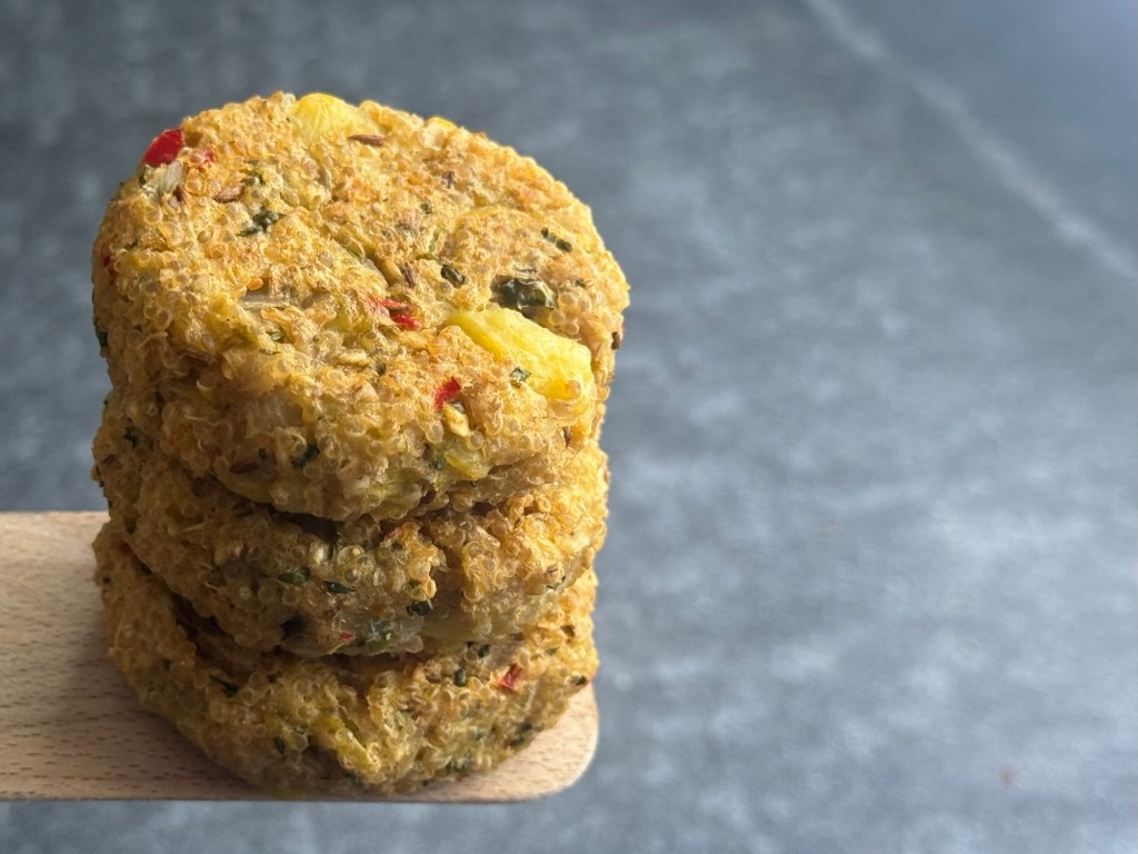 קציצות תפו״א וקינואה-&nbsp;הודי