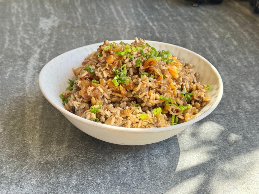 מג’דרה אורז מלא