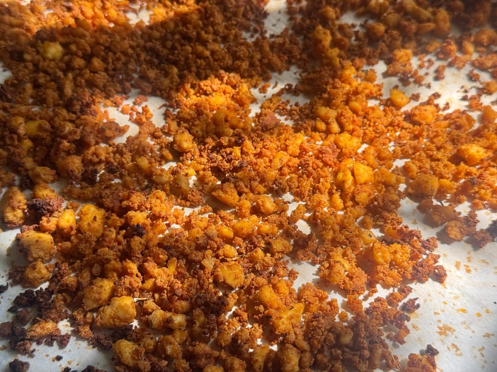 פירורי טופו מוזהבים